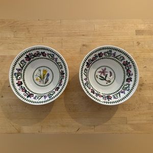 Portmeirion "Variations" by Susan Williams-Ellis cereal/oatmeal bowls